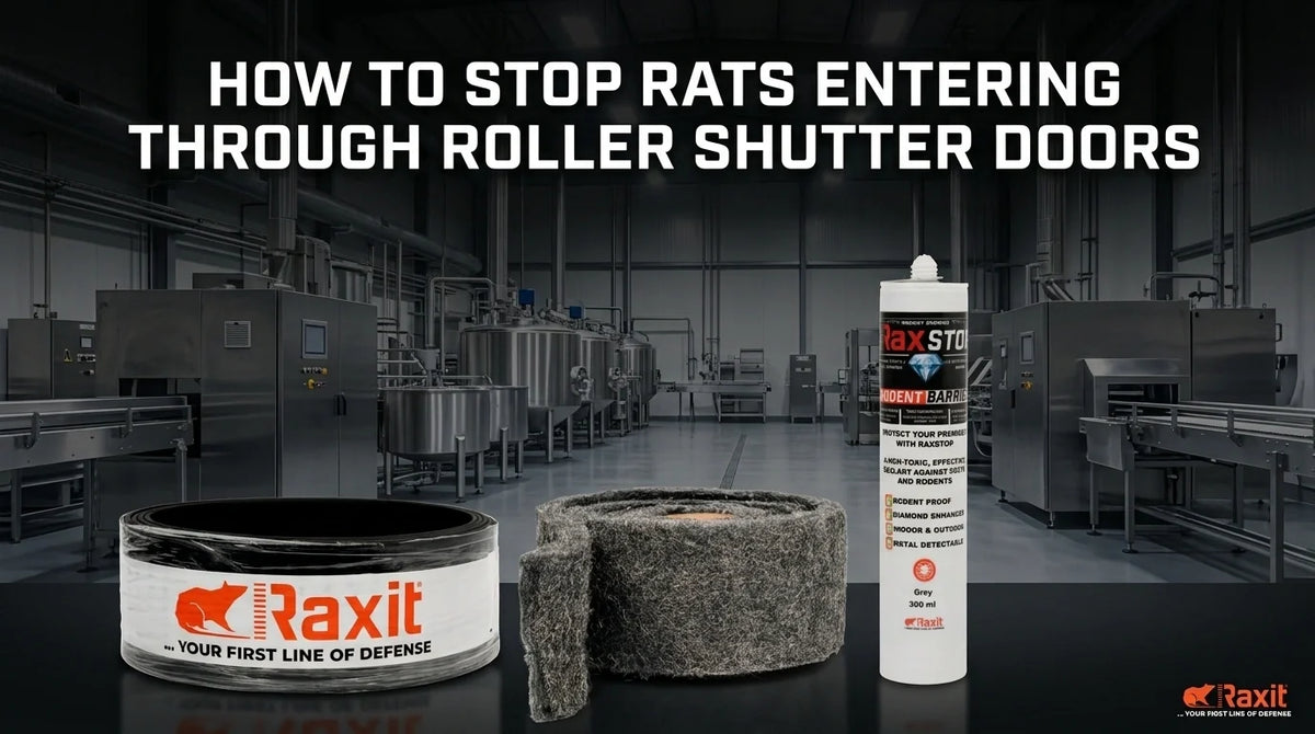 How to Stop Rats Entering Through Roller Shutter Doors?